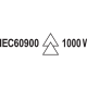 Изолированные плоскогубцы для зачистки проводов Ergo